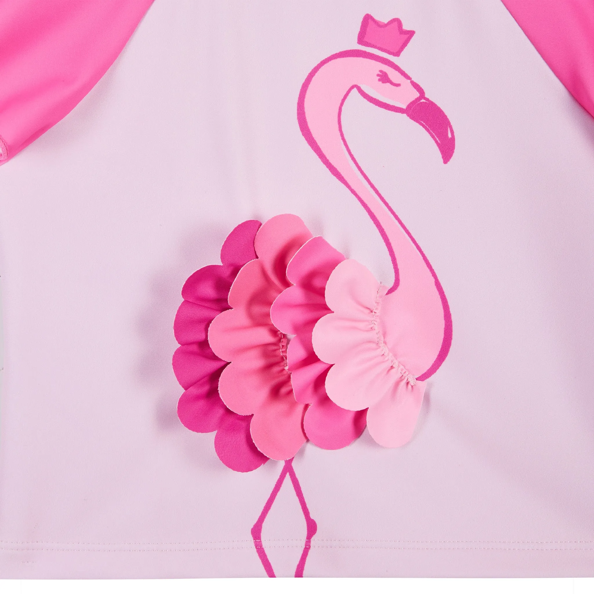 Infant Rashguard Set | Pink Flamingo