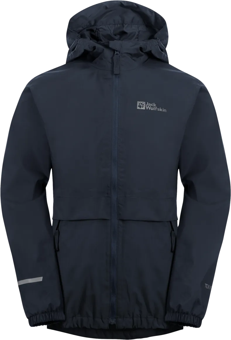 Jack Wolfskin Kids&#x27; Rainy Days 2-Layer Jacket Night Blue | Buy Jack Wolfskin Kids&#x27; Rainy Days 2-Layer Jacket Night Blue here | Outnorth