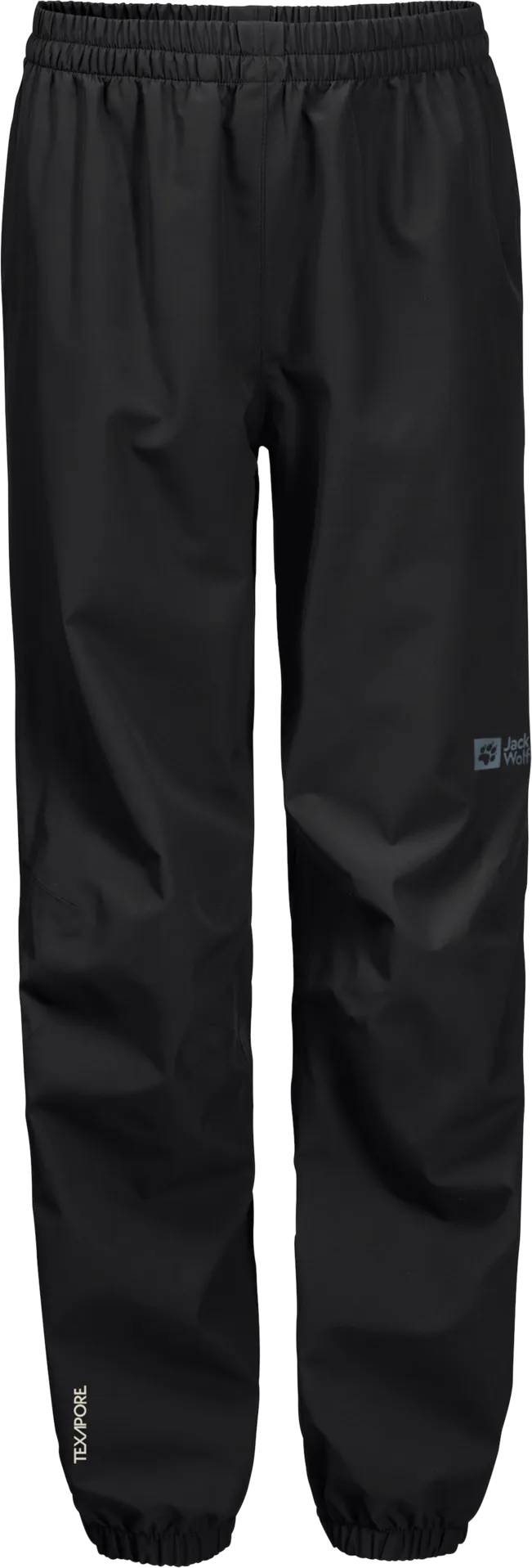 Jack Wolfskin Kids&#x27; Rainy Days Pants Black | Buy Jack Wolfskin Kids&#x27; Rainy Days Pants Black here | Outnorth