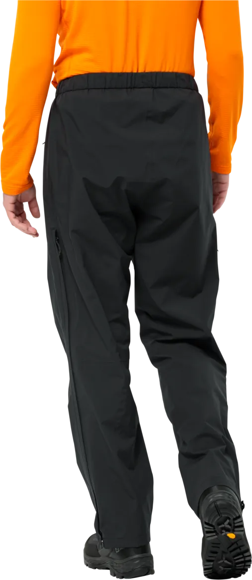 Jack Wolfskin Men&#x27;s Rainy Days 2.5 Layer Pants Black | Buy Jack Wolfskin Men&#x27;s Rainy Days 2.5 Layer Pants Black here | Outnorth