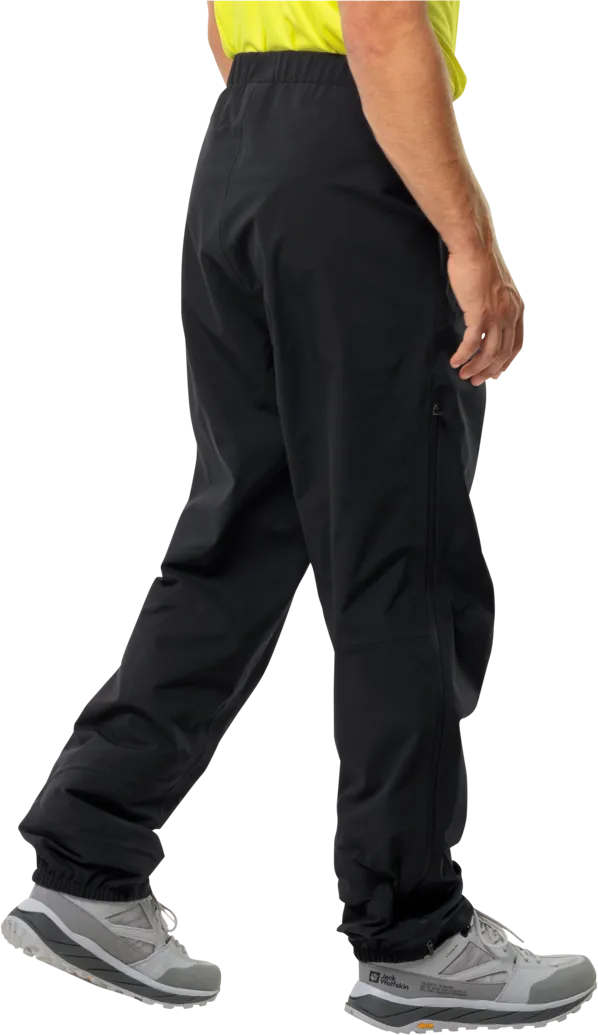 Jack Wolfskin Men&#x27;s Rainy Days 3-Layer Pants Black | Buy Jack Wolfskin Men&#x27;s Rainy Days 3-Layer Pants Black here | Outnorth