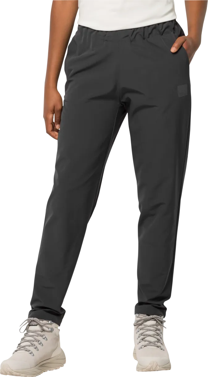 Jack Wolfskin Women&#x27;s Bike Commute Pants Phantom | Buy Jack Wolfskin Women&#x27;s Bike Commute Pants Phantom here | Outnorth