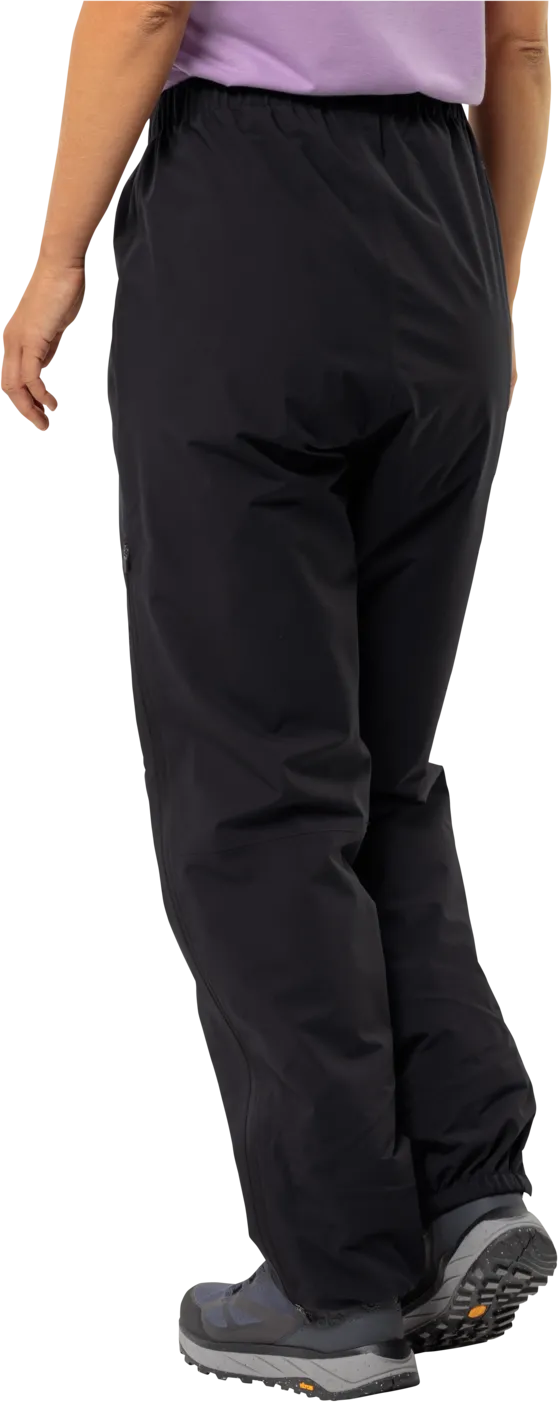 Jack Wolfskin Women&#x27;s Rainy Days 3-Layer Pants Black | Buy Jack Wolfskin Women&#x27;s Rainy Days 3-Layer Pants Black here | Outnorth
