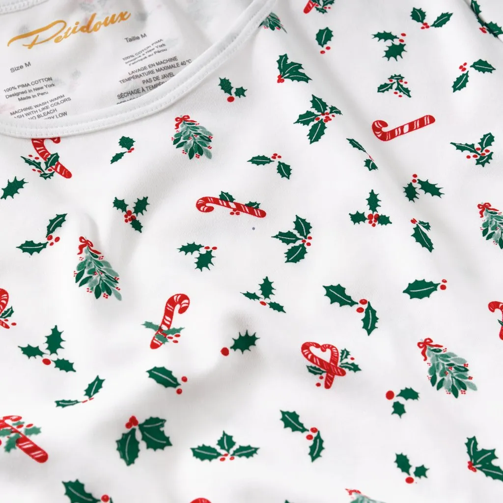 Jolly Hollies Adult Pjs