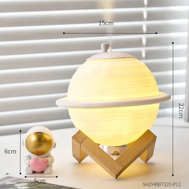 Kawaii Astronaut Starry Night Light With Humidifier