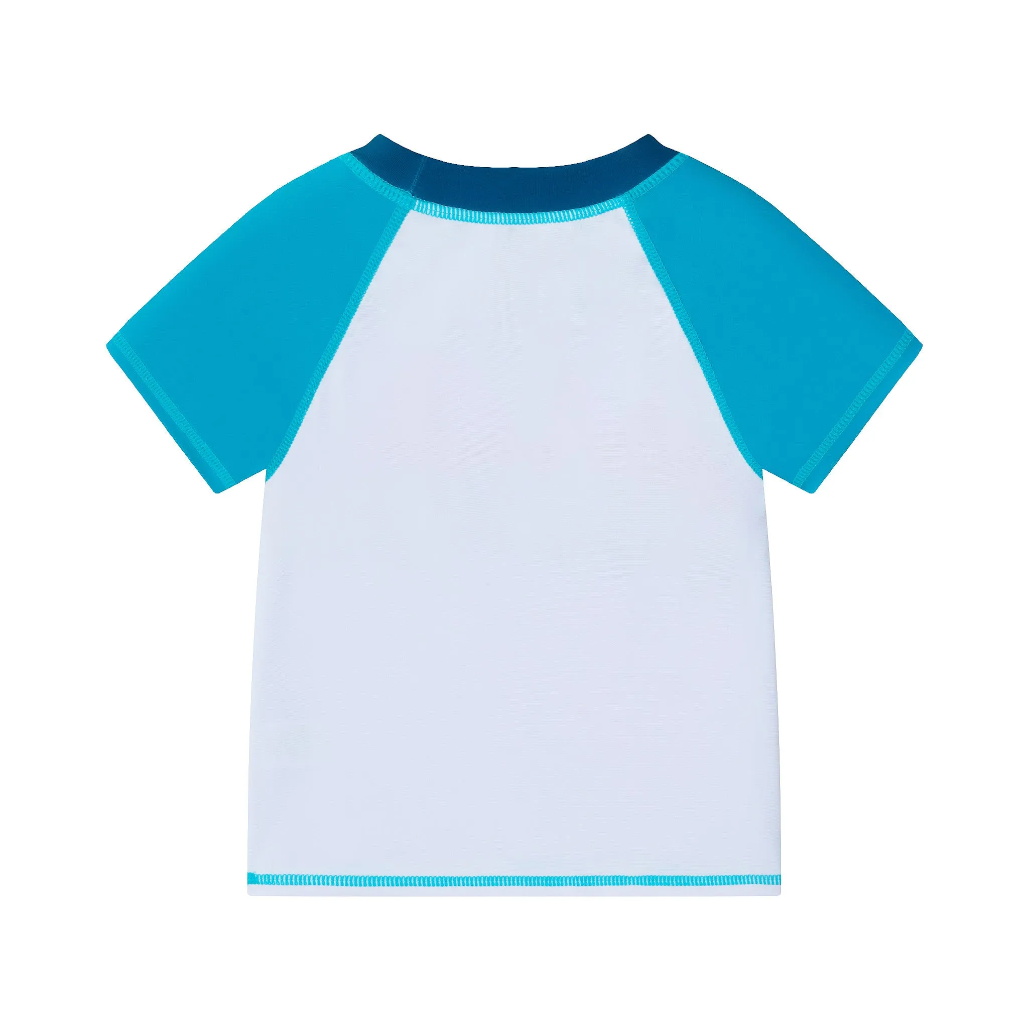Kids (2-7) Rashguard & Swim Trunk Set | Sailboat Horizon