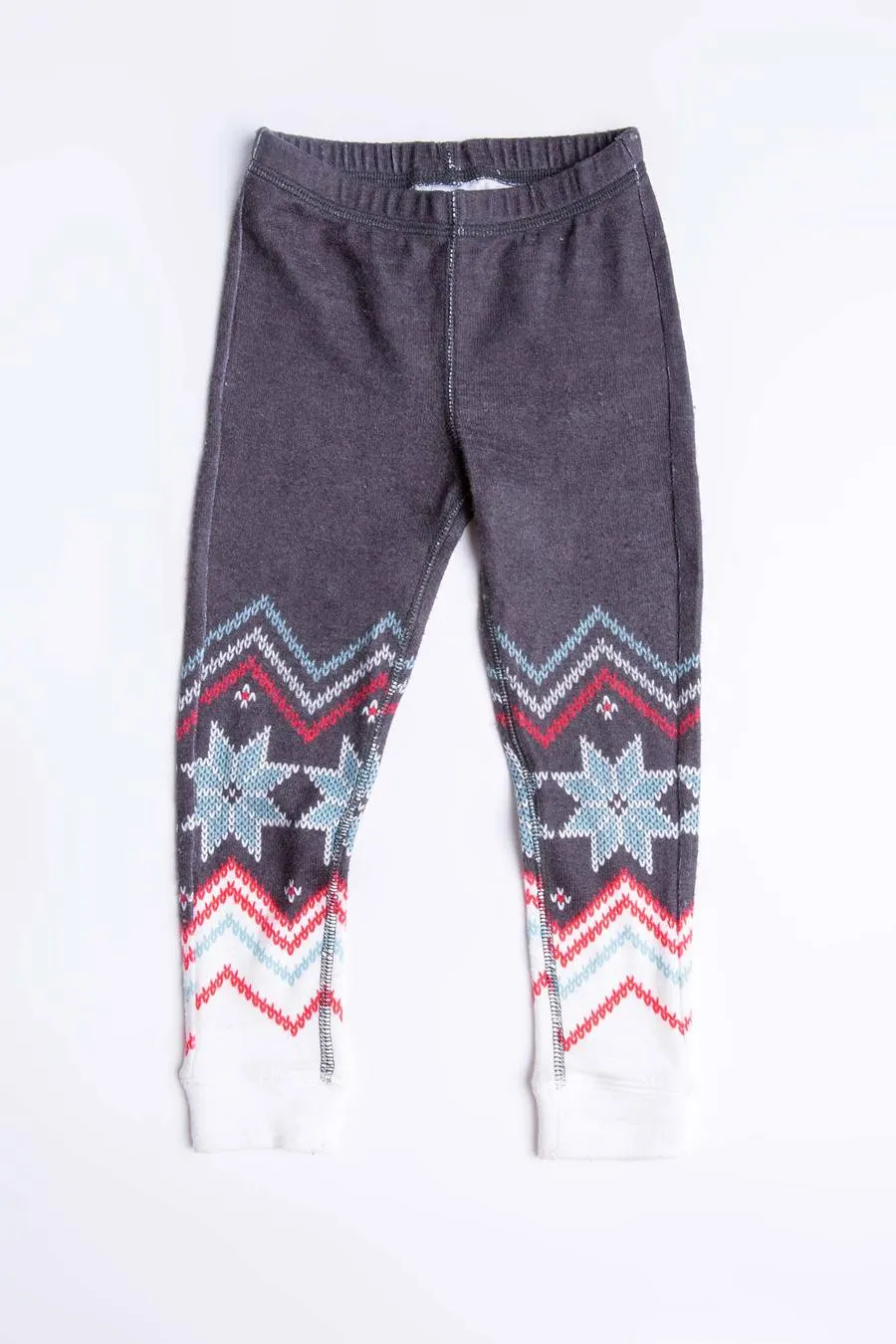 KIDS FESTIVE FAIR ISLE PJ SET