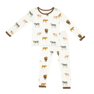 Kyte Toddler Pajama Set / Moo