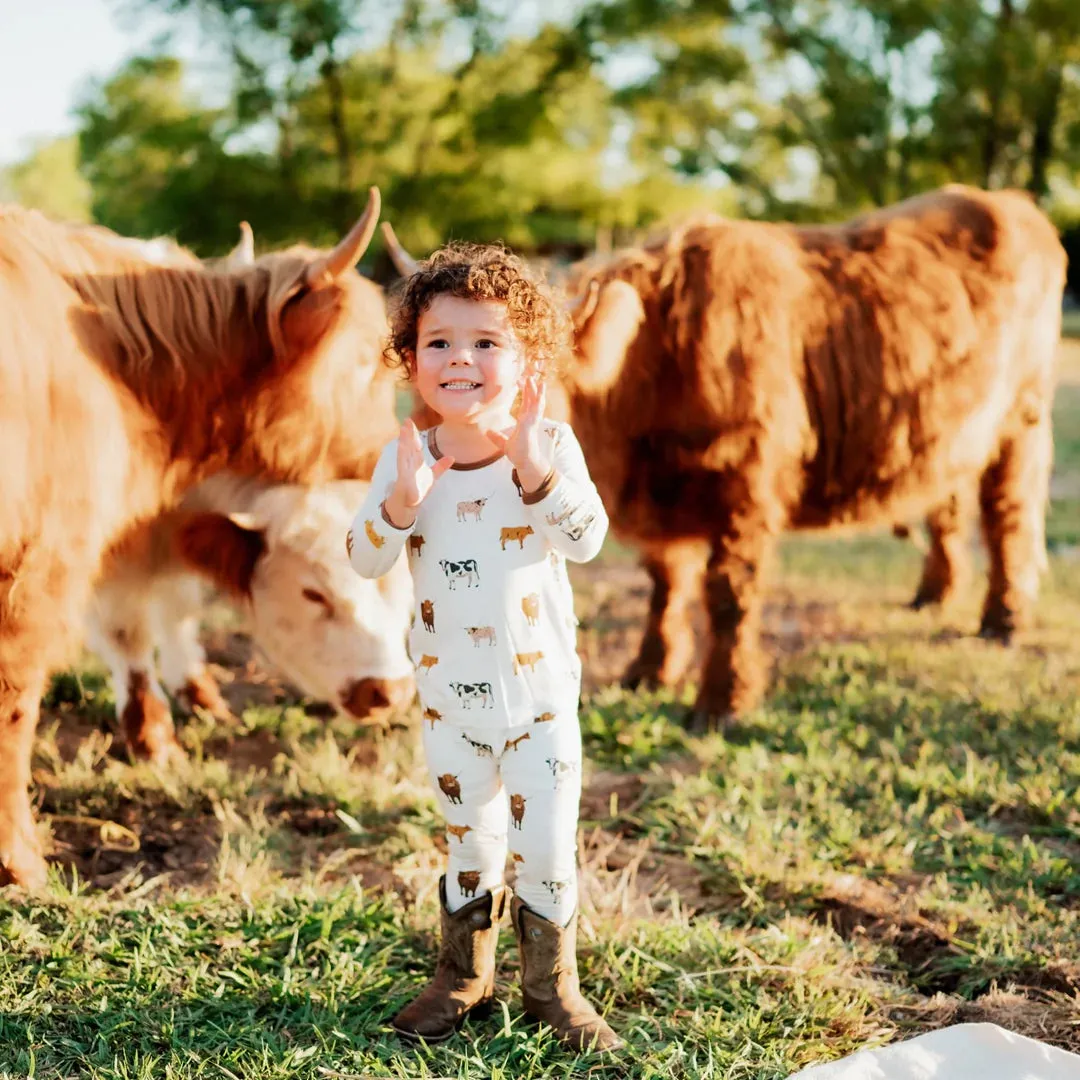 Kyte Toddler Pajama Set / Moo