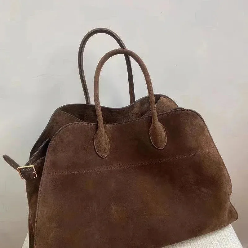 Large capacity retro commuter tote bag