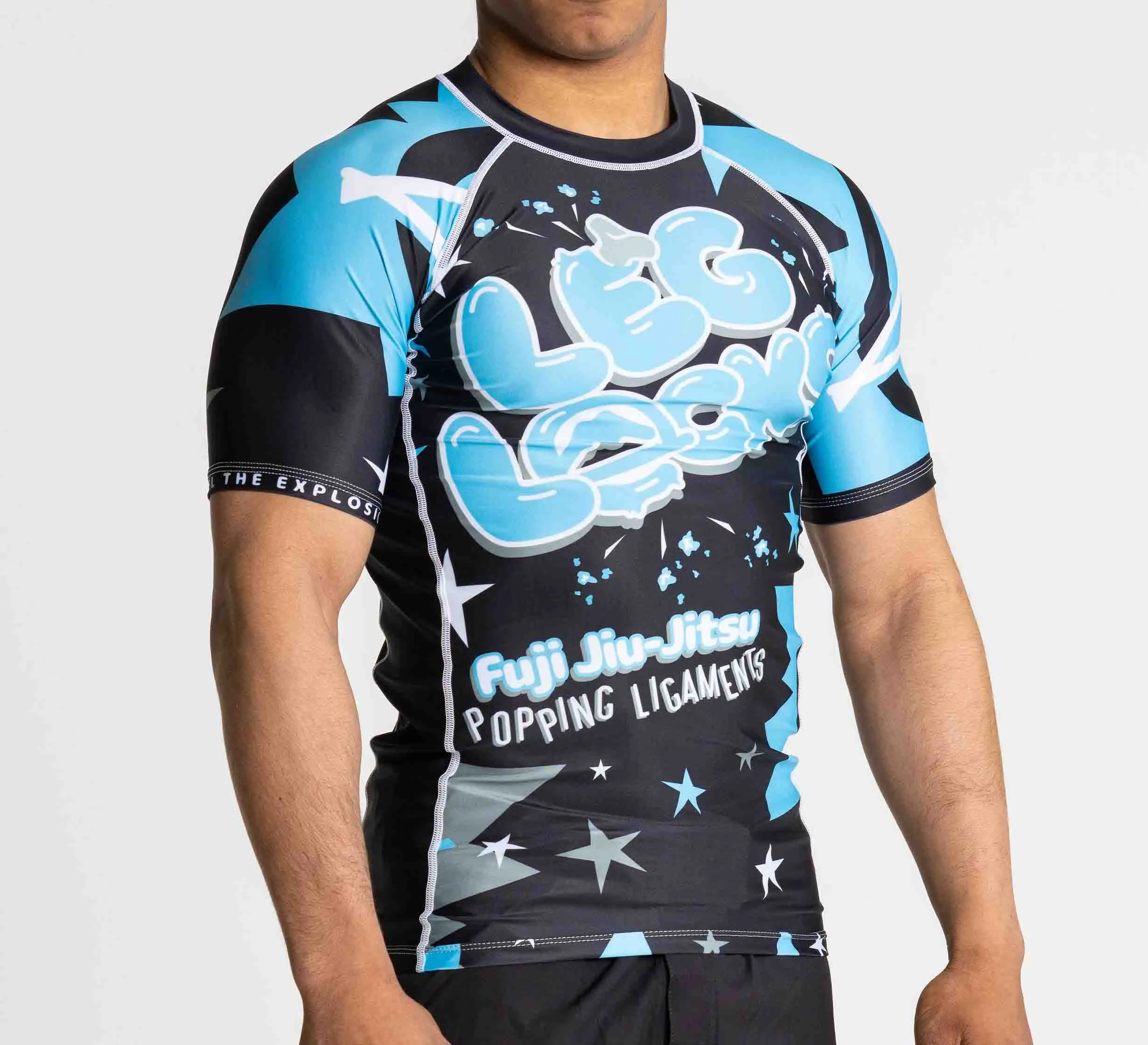 Leg Locks Flex Lite Rashguard Black