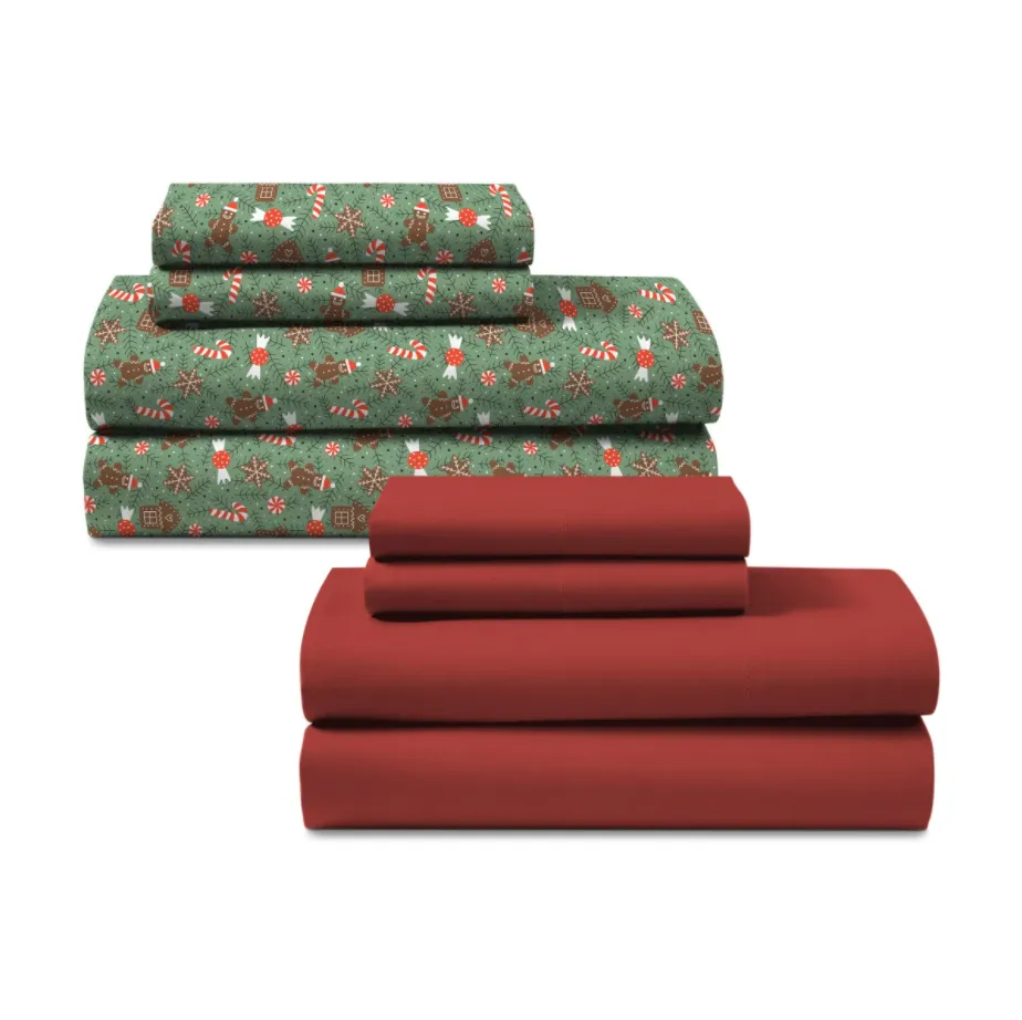 Martex Easy Living Holiday Twin Sheet Set - 2 Piece