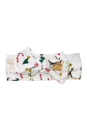 Matching Santa and Friends Headbow