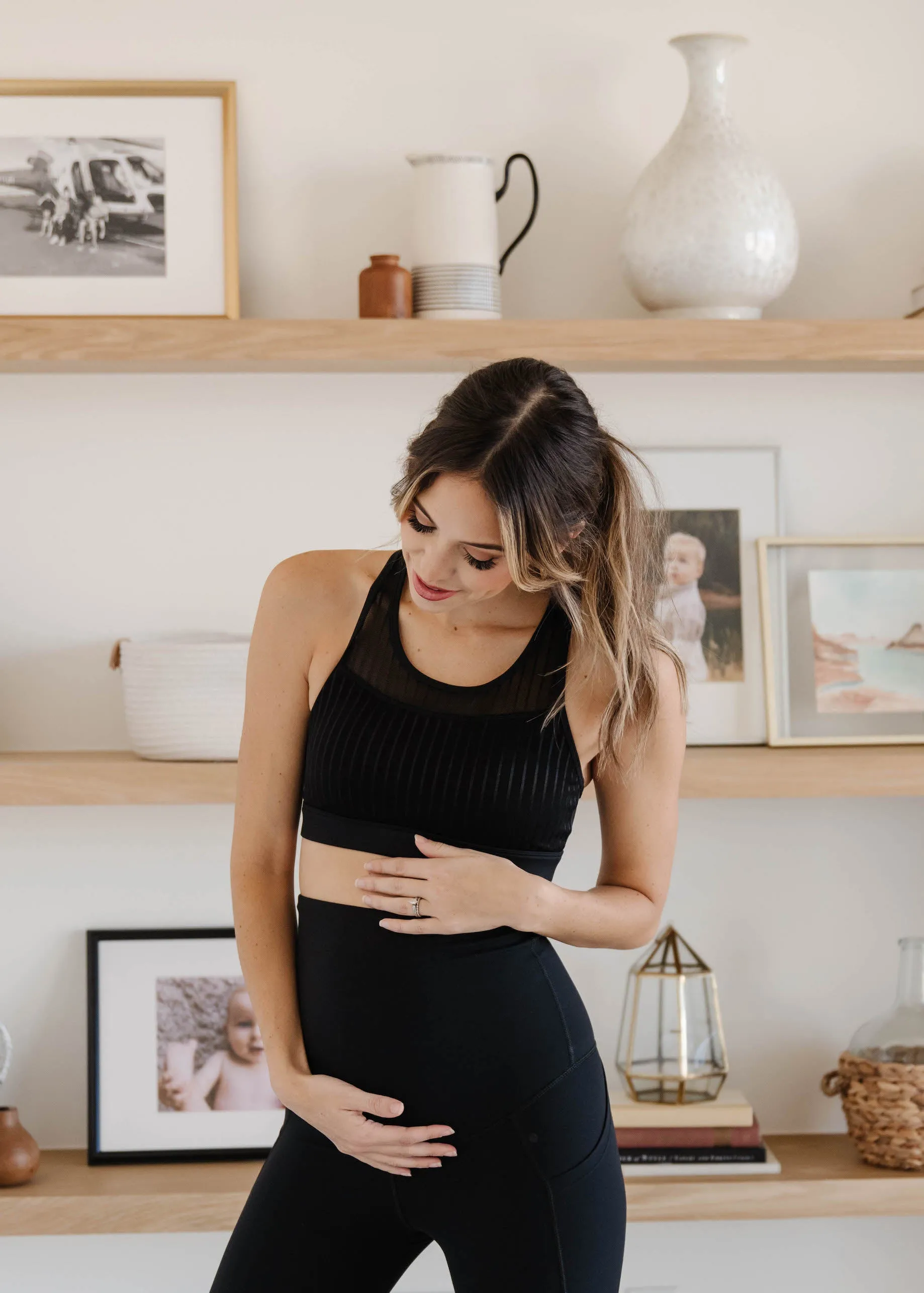 Maternity Leggings - Black | MT LUXE
