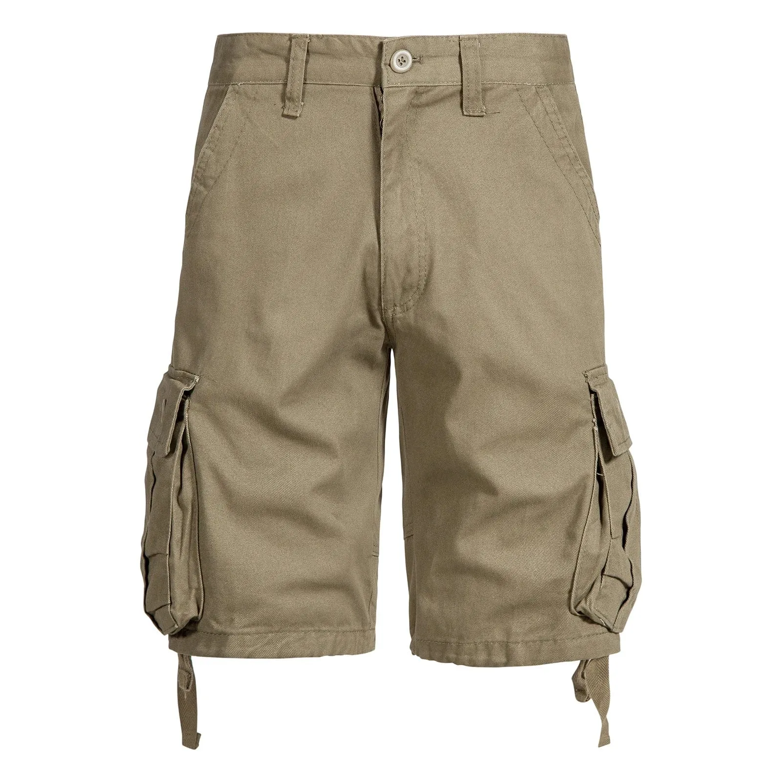 Men's Cotton Cargo  Knee  Tactical Multi-pocket  Shorts