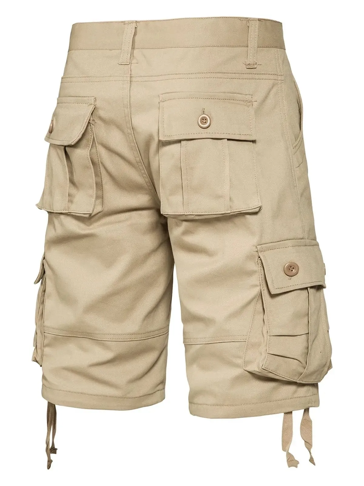 Men's Cotton Cargo  Knee  Tactical Multi-pocket  Shorts