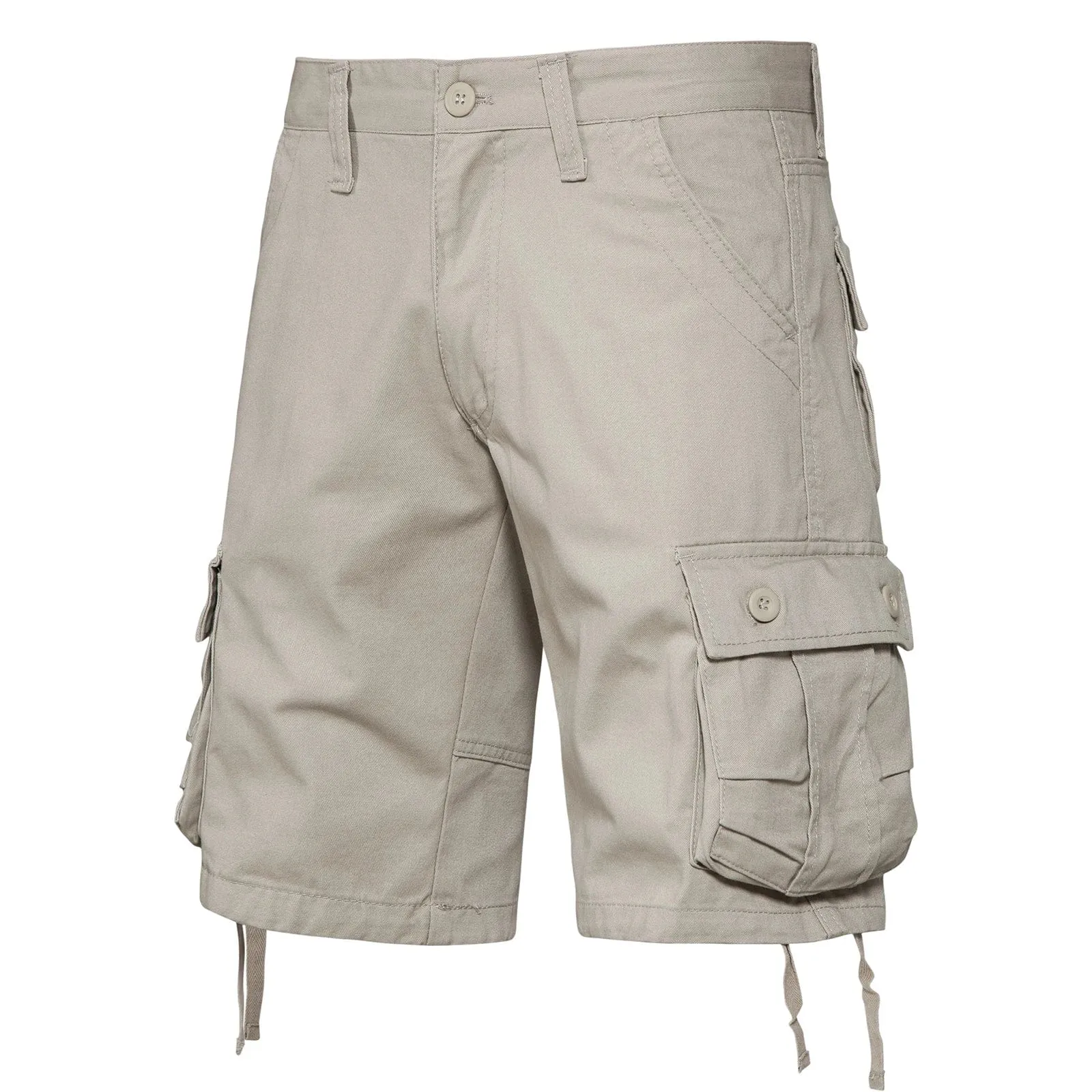 Men's Cotton Cargo  Knee  Tactical Multi-pocket  Shorts