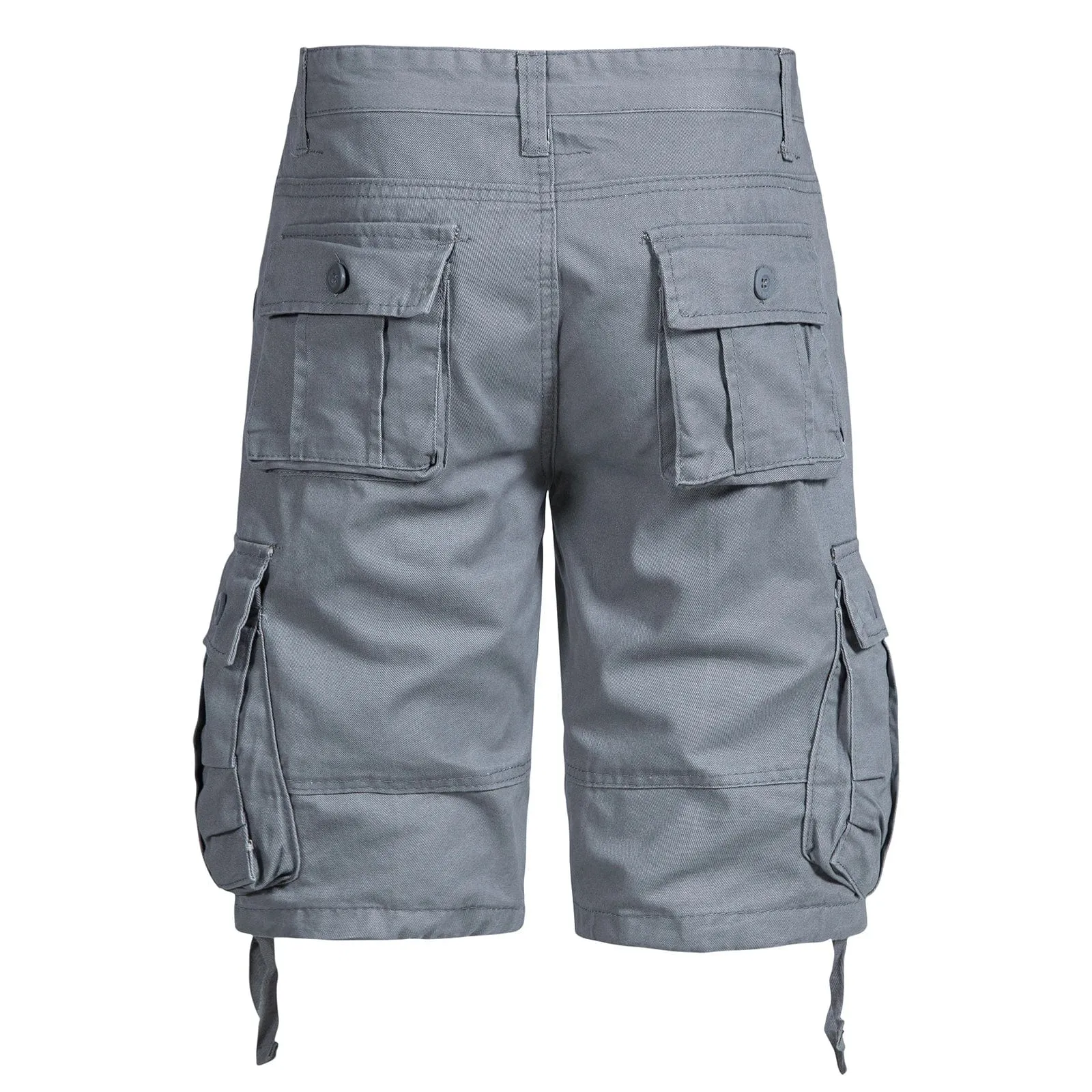 Men's Cotton Cargo  Knee  Tactical Multi-pocket  Shorts