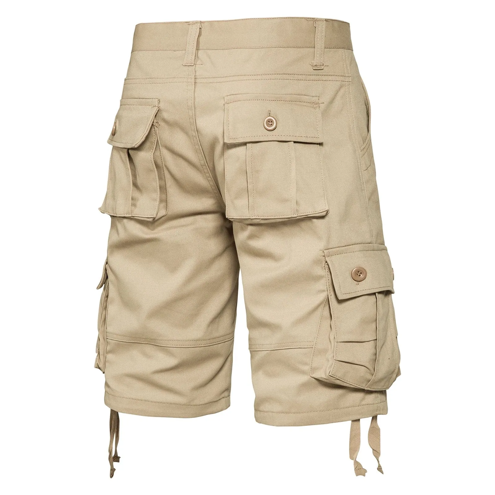 Men's Cotton Cargo  Knee  Tactical Multi-pocket  Shorts