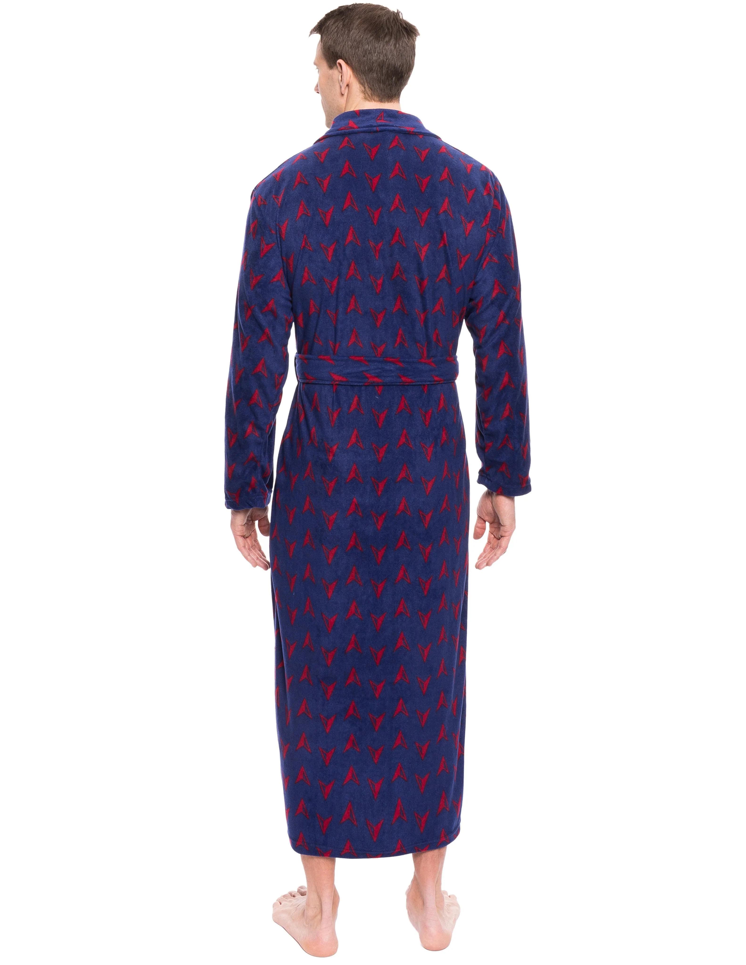 Men's Premium Microfleece Long Robe