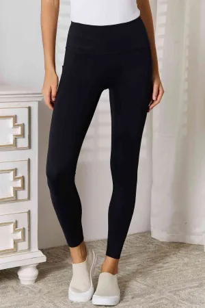 Millie Basic Bae Wide Waistband Sports Leggings