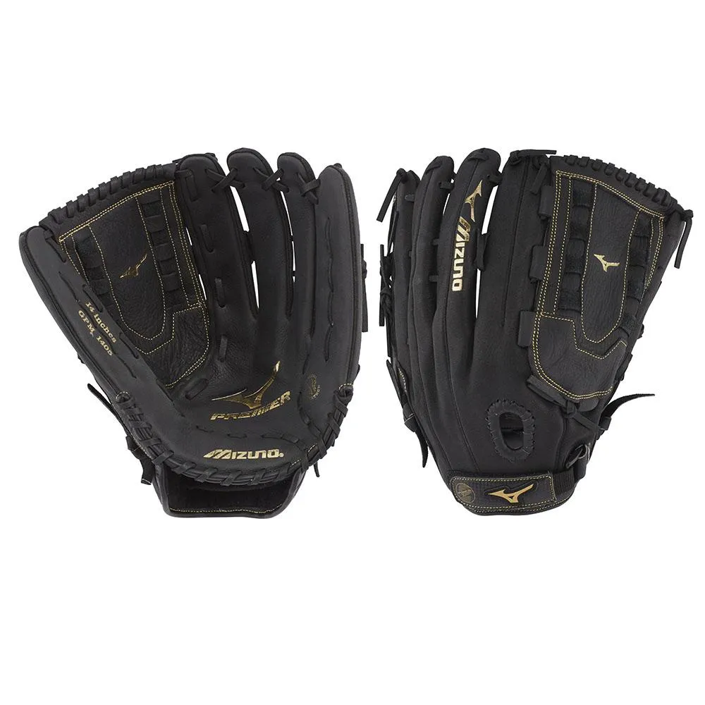 Mizuno Premier Series Slowpitch Softball Glove 14 Inch :GPM1405