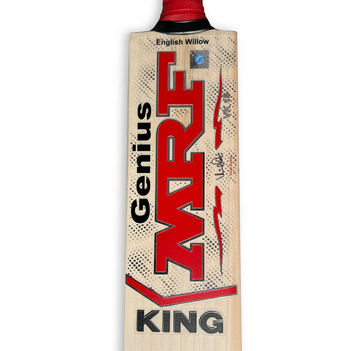 MRF Virat Kohli Genius King Cricket Bat   Gloves