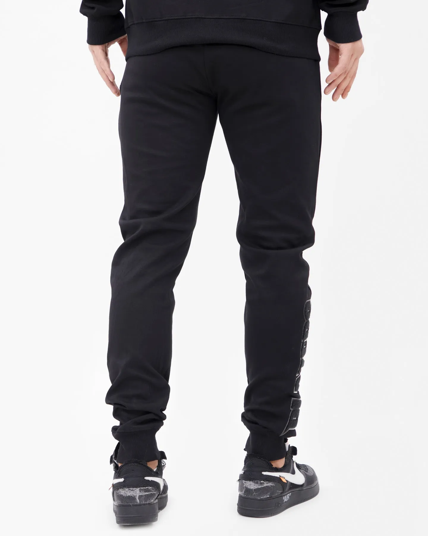 NBA PORTLAND TRAIL BLAZERS TRIPLE BLACK MEN'S JOGGER (TRIPLE BLACK)