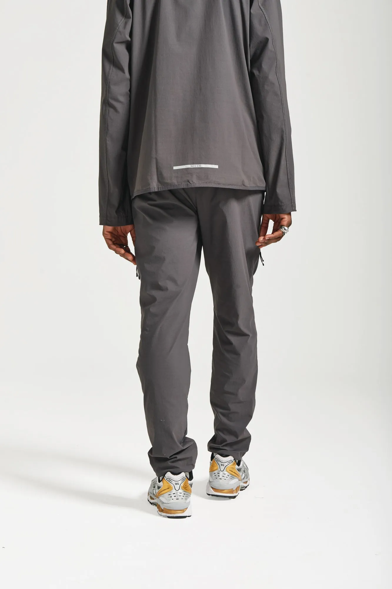NICCE Mens Sect Graphic Cargo Pants | Coal