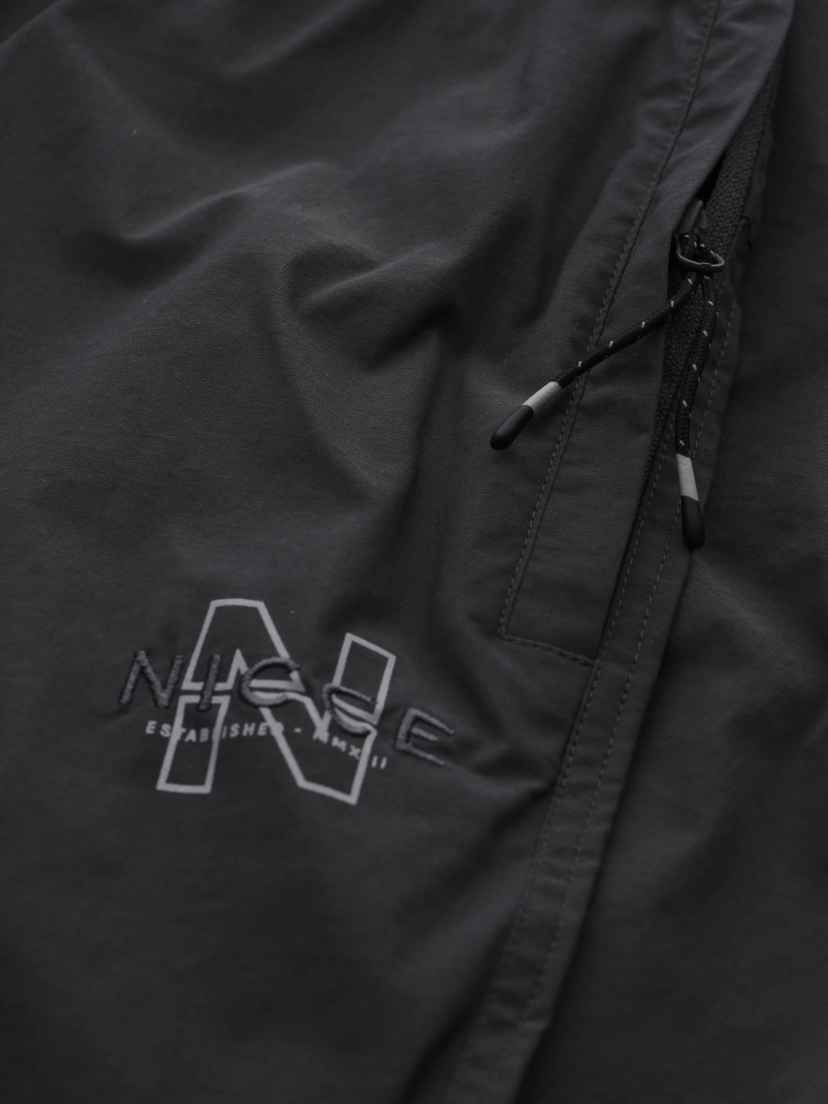 NICCE Mens Sect Graphic Cargo Pants | Coal