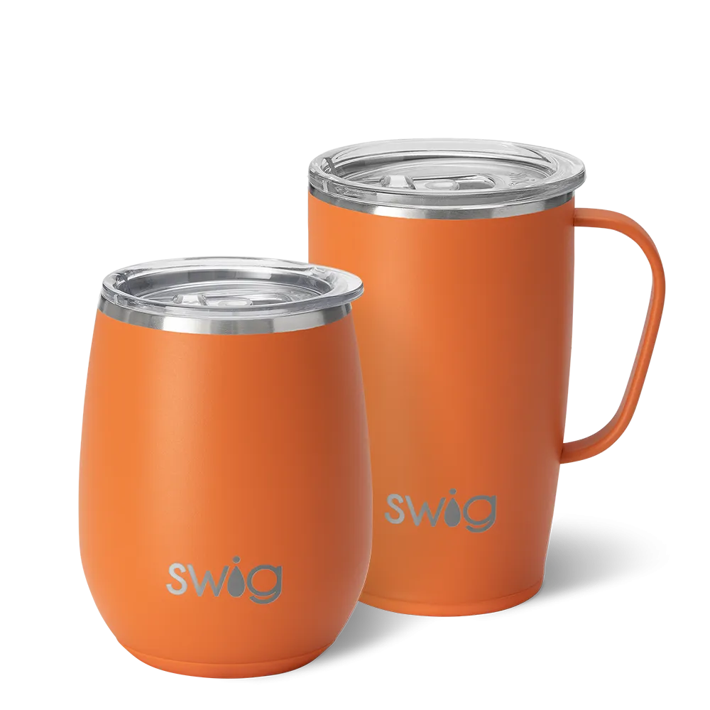 Orange AM PM Set