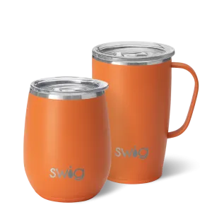 Orange AM PM Set