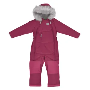 Perlimpinpin One Piece Toddler Snowsuit - Canneberge Textured
