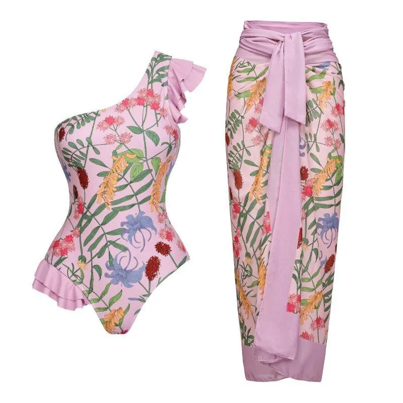 Pink Beau Swimsuit Set