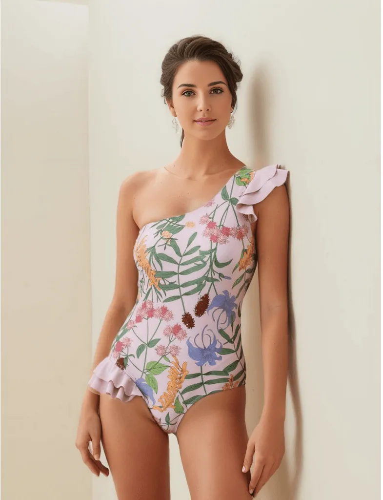 Pink Beau Swimsuit Set