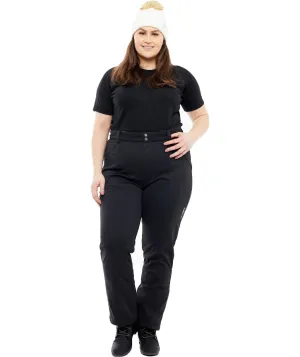 Pure Lapland Softshell Stretch Ski Pant Black Extra Short, Short, Regular & Long 18-36