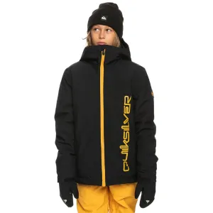Quiksilver Morton Youth Boys Ski Jacket - True Black