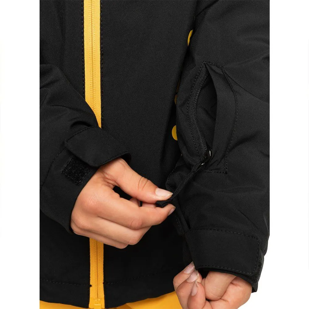 Quiksilver Morton Youth Boys Ski Jacket - True Black