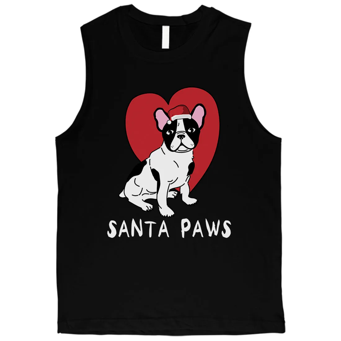 Santa Paws Mens Muscle Shirt