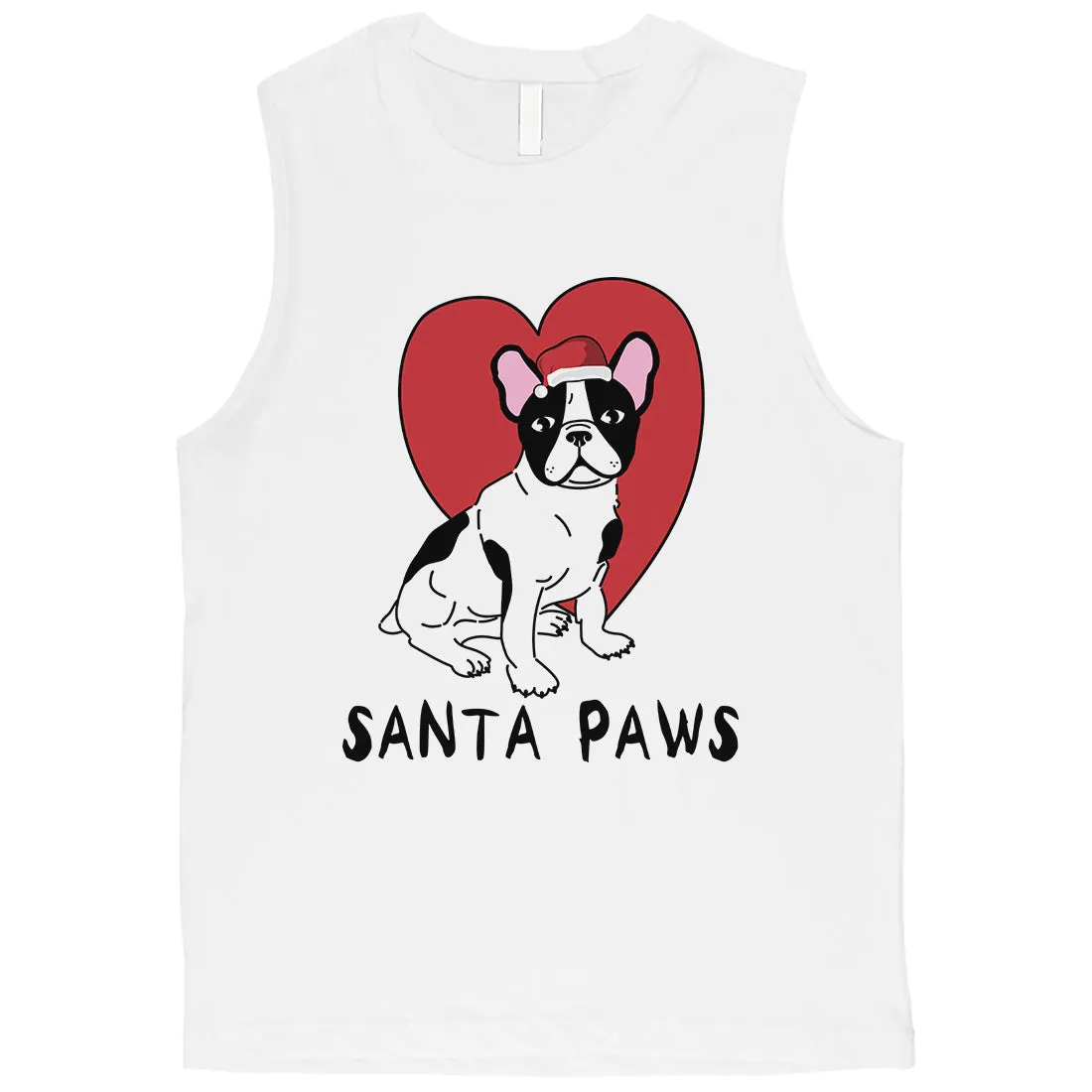 Santa Paws Mens Muscle Shirt