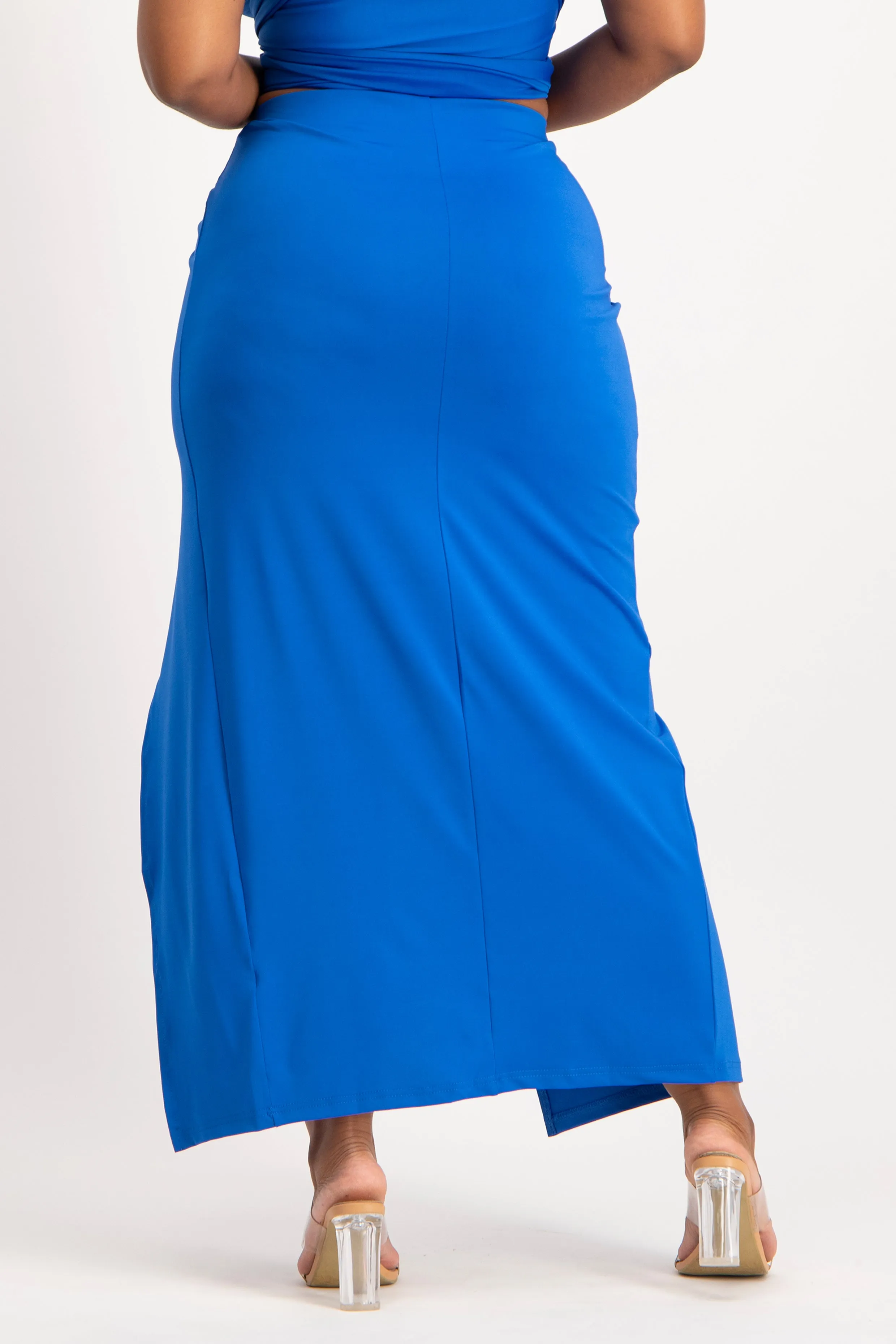 Sarong Skirt with Knot Detail