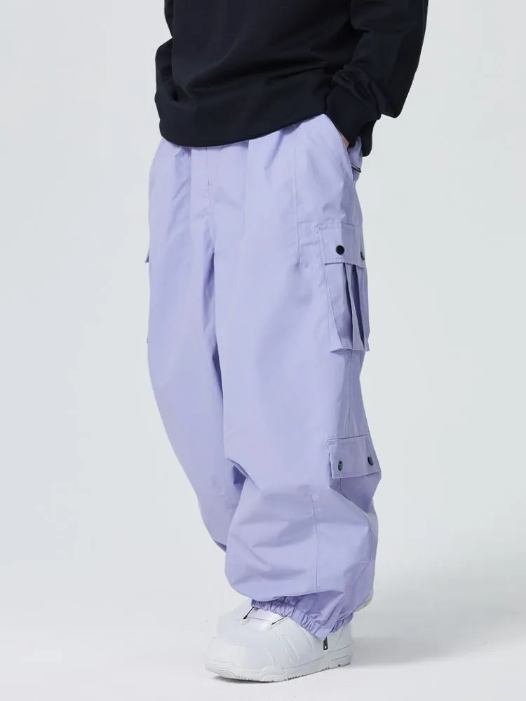 Searipe 3L Monochrome Baggy Cargo Pants - Men's