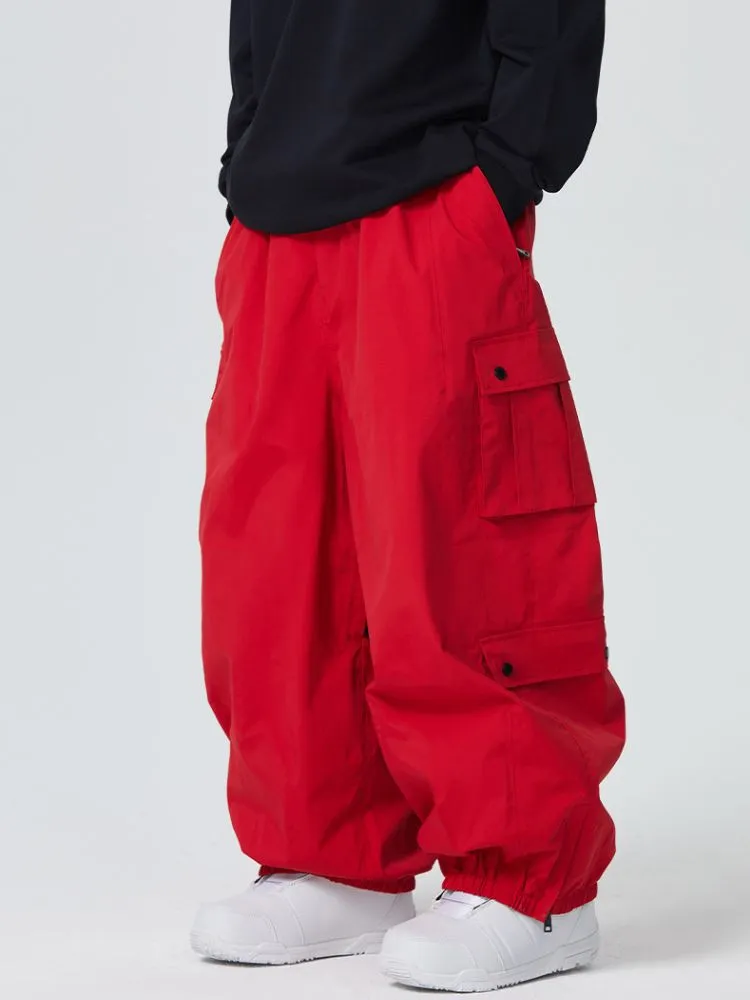 Searipe 3L Monochrome Baggy Cargo Pants - Men's