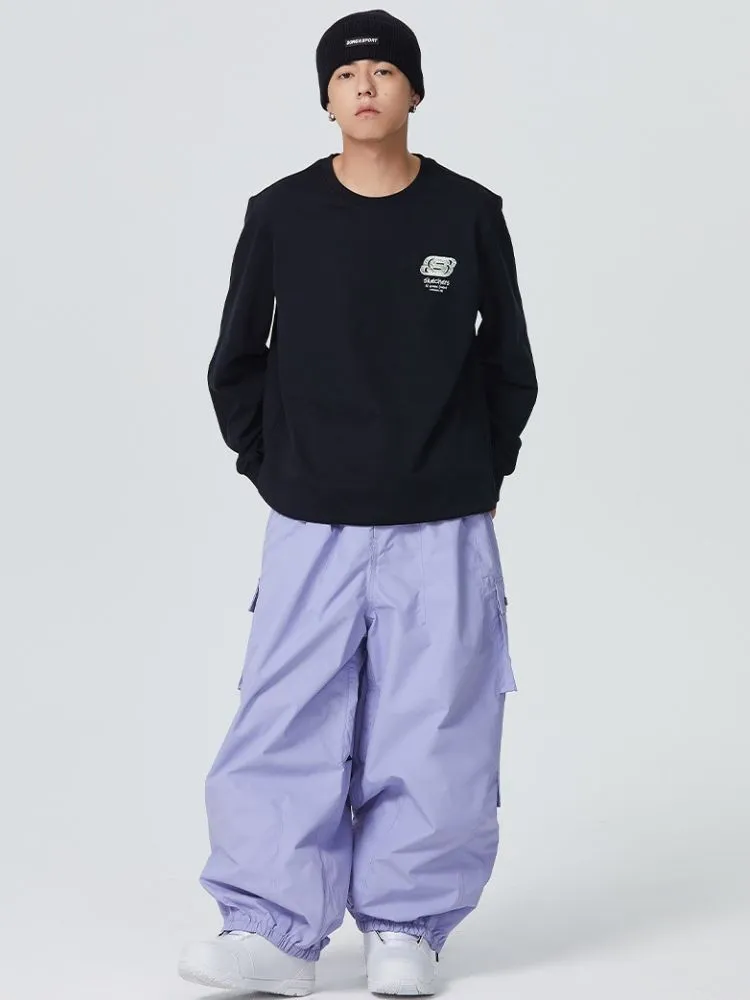 Searipe 3L Monochrome Baggy Cargo Pants - Men's