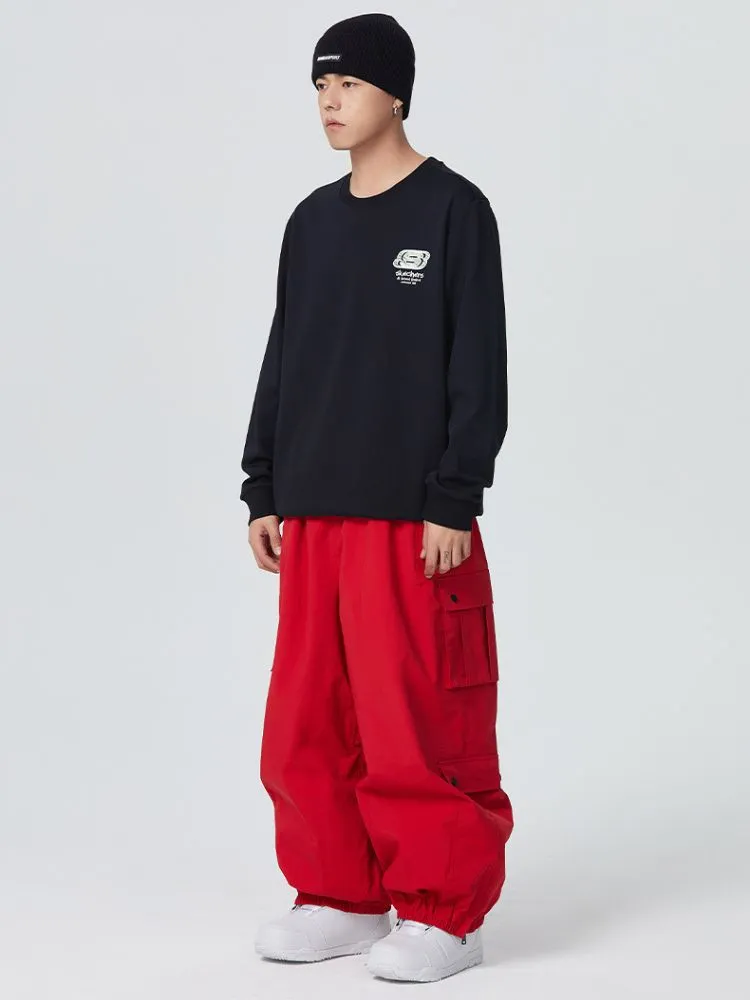 Searipe 3L Monochrome Baggy Cargo Pants - Men's