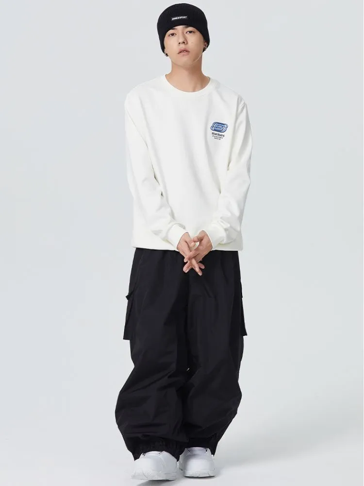 Searipe 3L Monochrome Baggy Cargo Pants - Men's