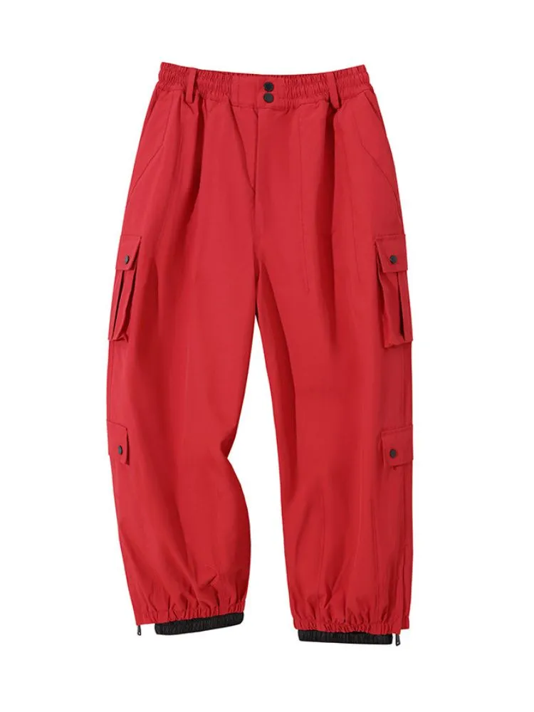 Searipe 3L Monochrome Baggy Cargo Pants - Men's