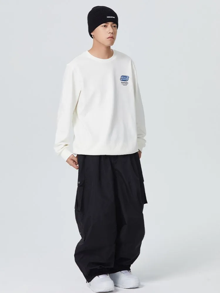 Searipe 3L Monochrome Baggy Cargo Pants - Men's