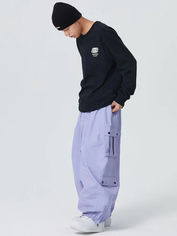 Searipe 3L Monochrome Baggy Cargo Pants - Men's