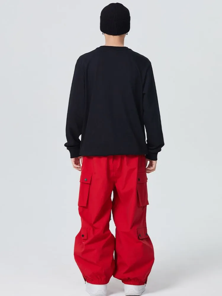 Searipe 3L Monochrome Baggy Cargo Pants - Men's